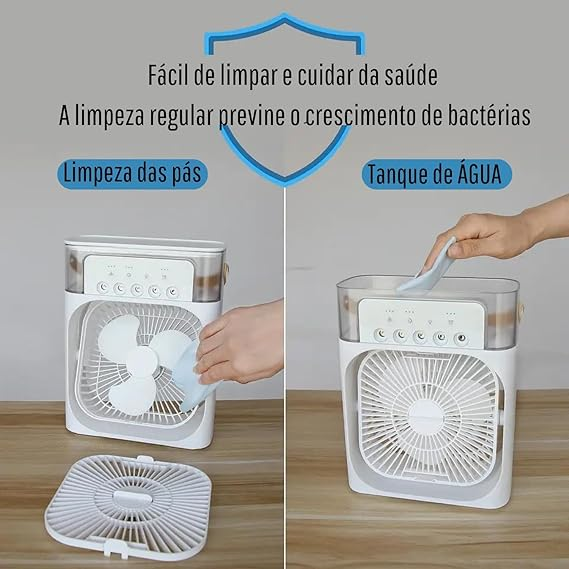 Climatizador de Ar e Umidificador USB